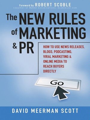 cover image of The New Rules of Marketing and PR